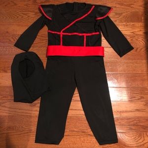 Kids 4T-5T NINJA costume